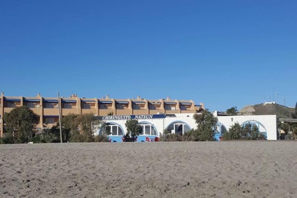 Encantador Estudio En 1ª Linea De Playa Vera Exterior foto